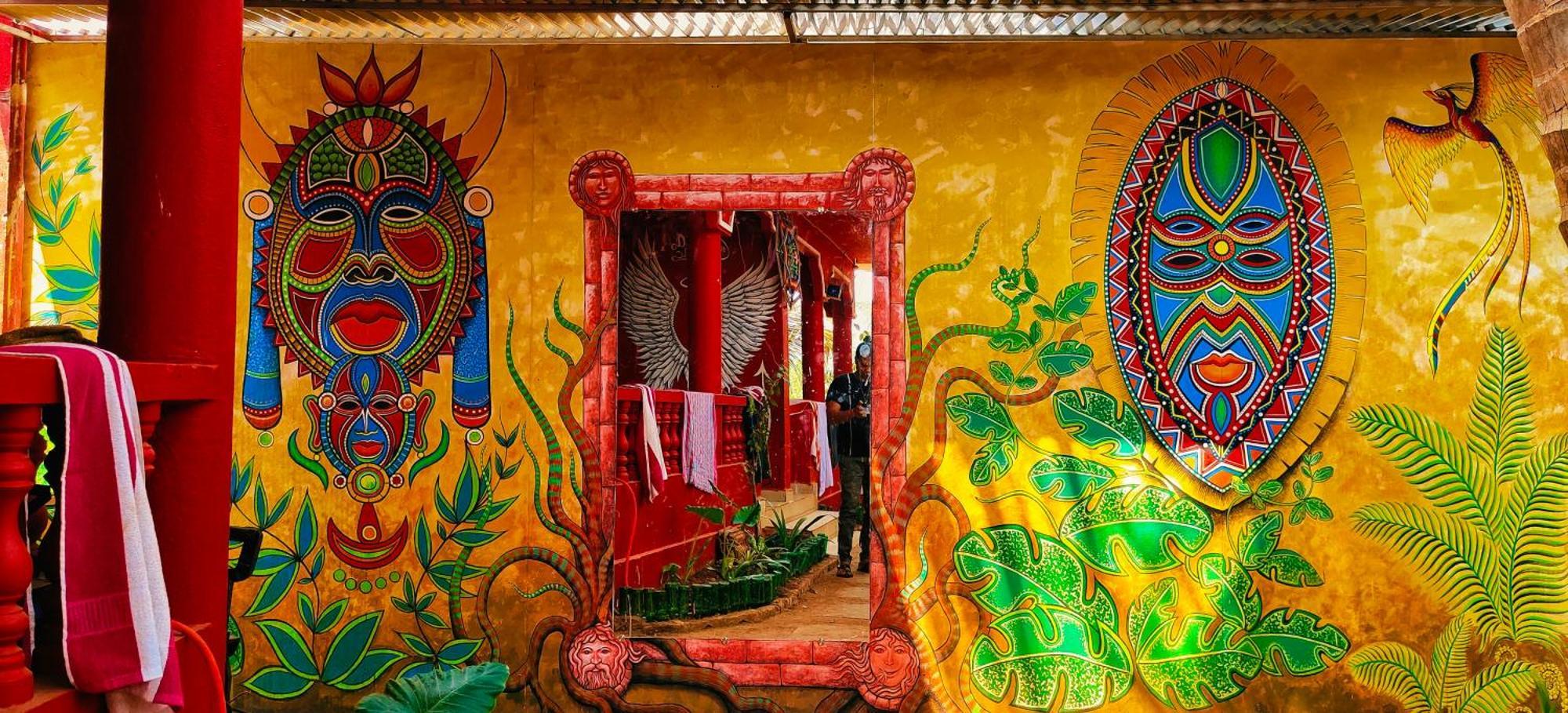Mitra Hostel Arambol Exterior foto